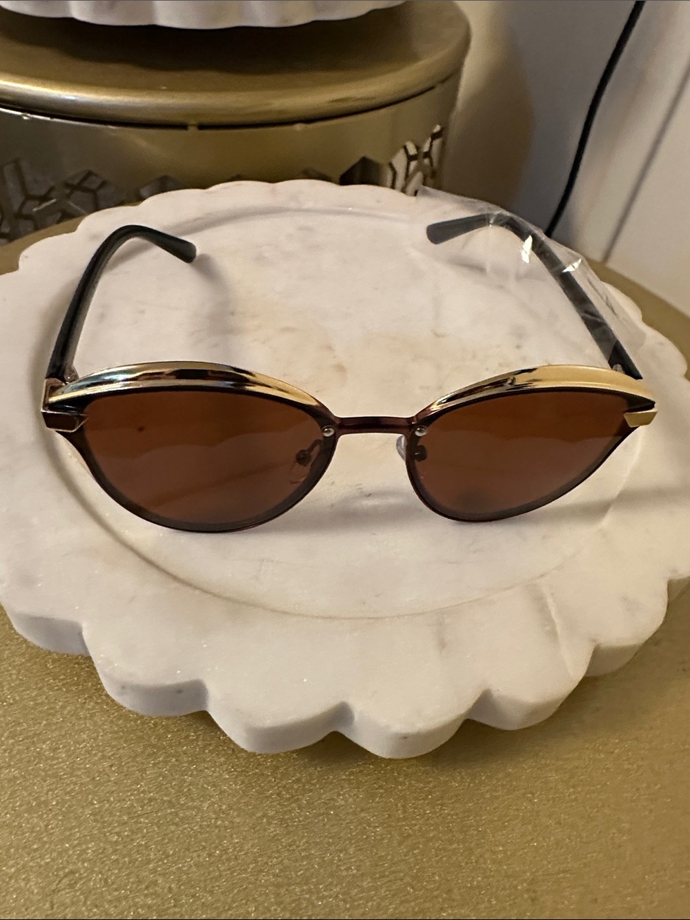 Stylish Brown Lens Women's Sunglasses